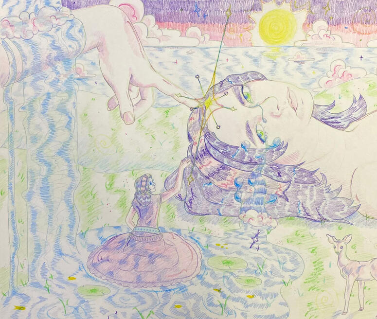 Self Portrait - 18x24in